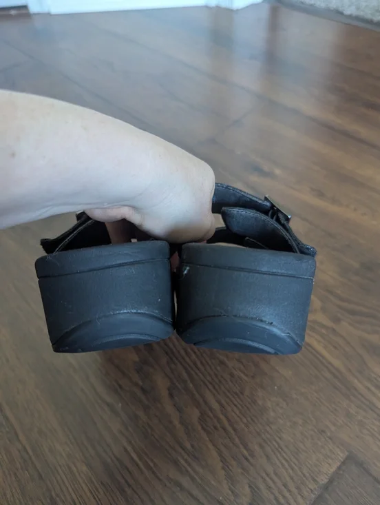 Vionic Rio Sandals Black Slip On Size 6 - Picture 4 of 8